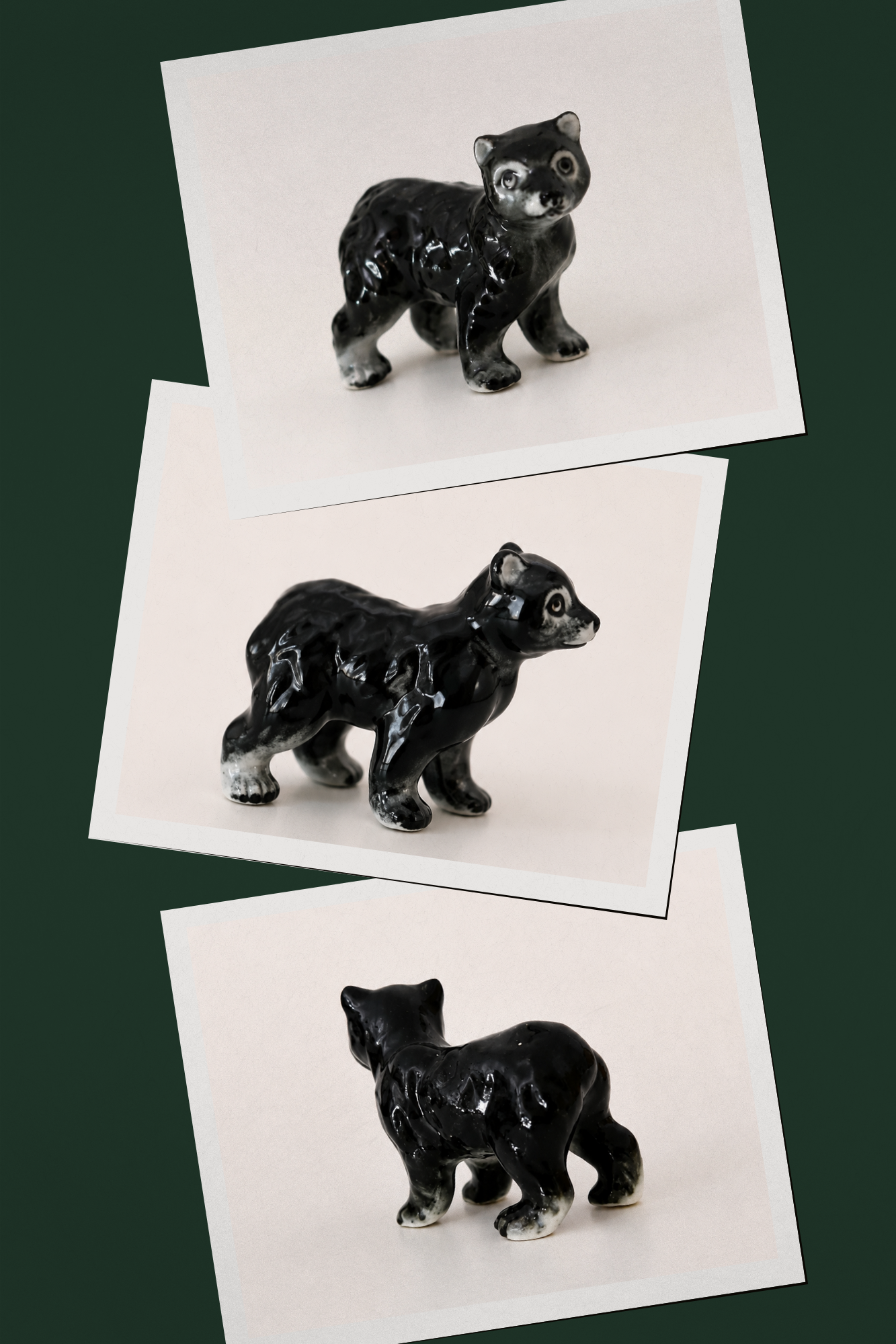 Hollis | Vintage Miniature Bear Figurine