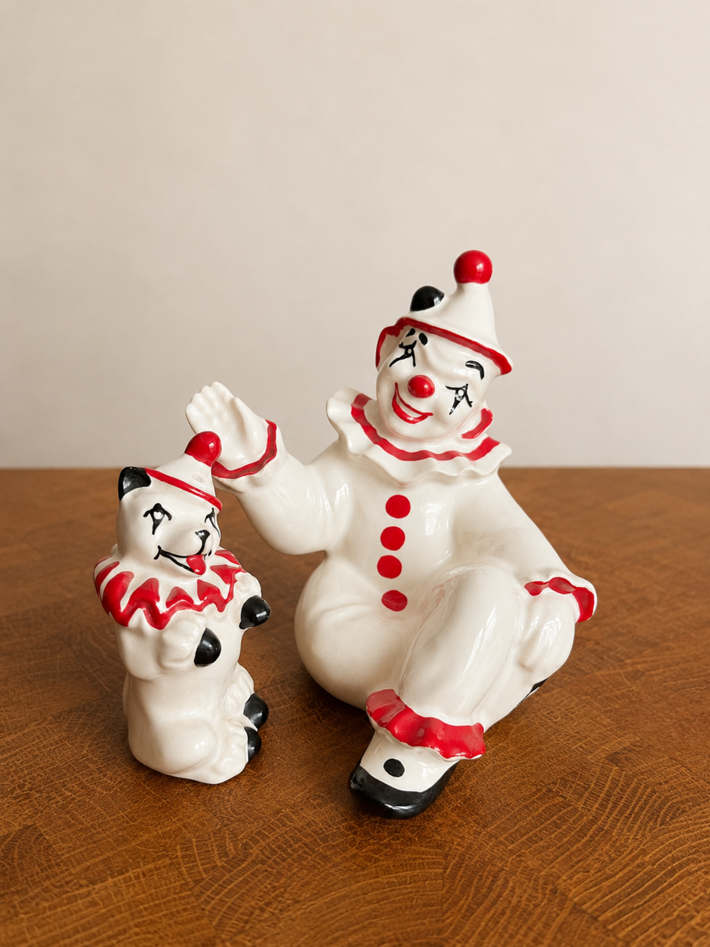 Marcel & Pip | Vintage Ceramic Clown Duo
