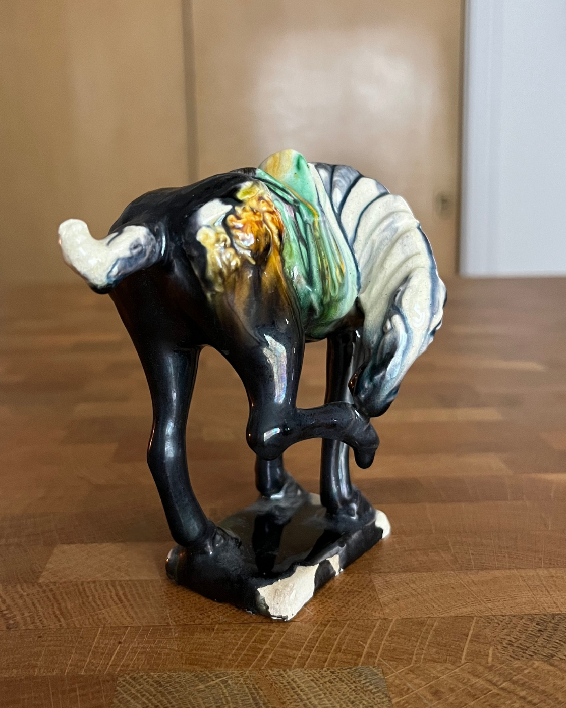 Ming | Vintage Porcelain Tang Horse