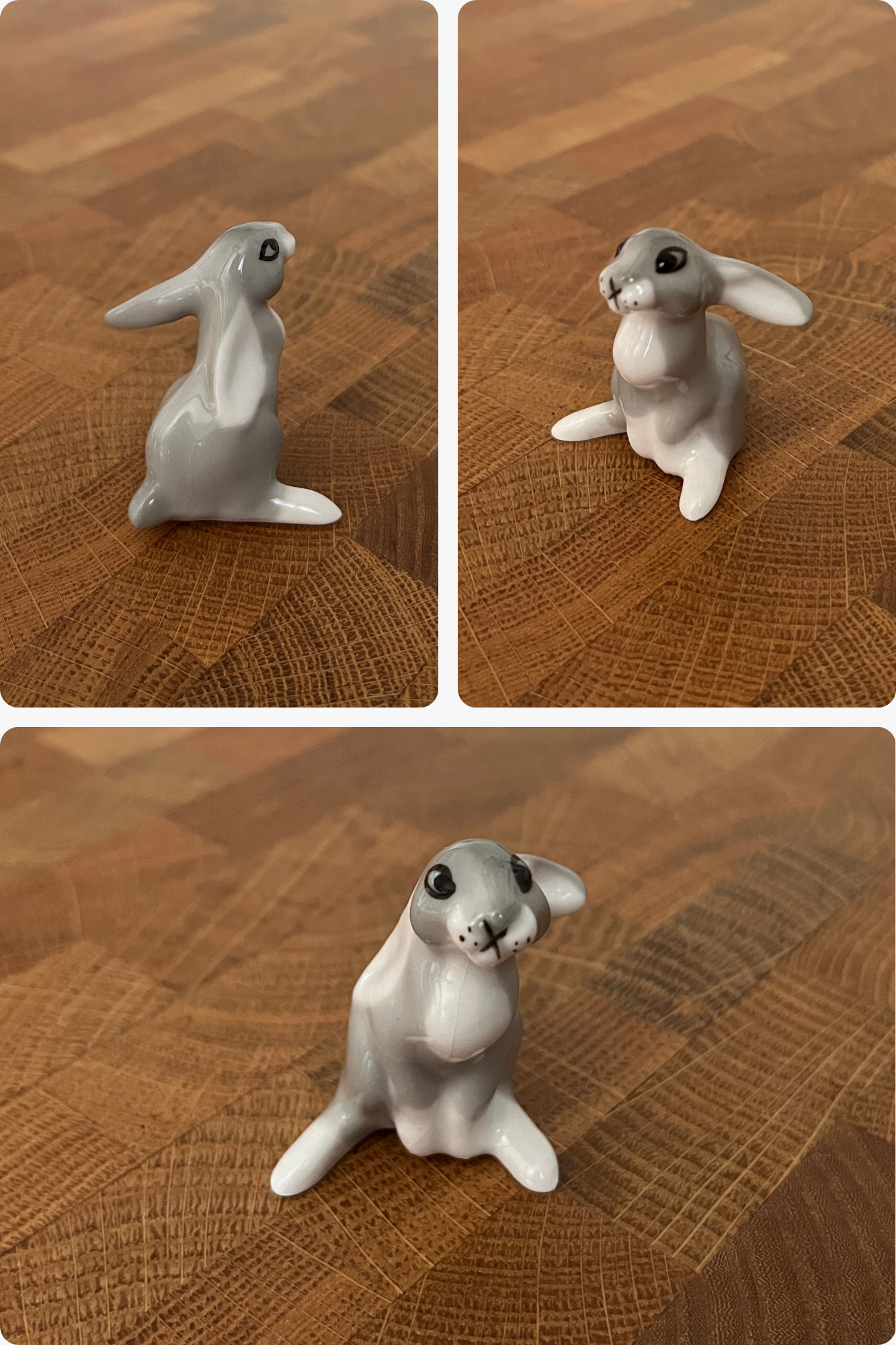Maisie | Vintage Miniature Bunny Figurine