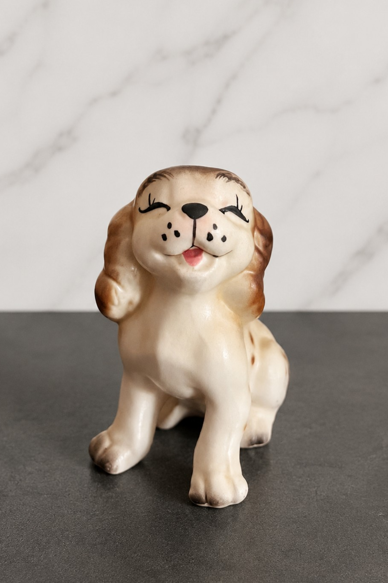 Emily | Vintage Japanese Ceramic "Smiling Dog"