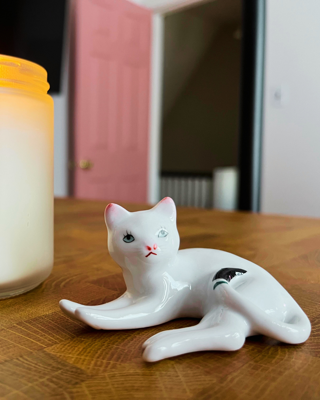 Miss Fig | Vintage Porcelain Cat
