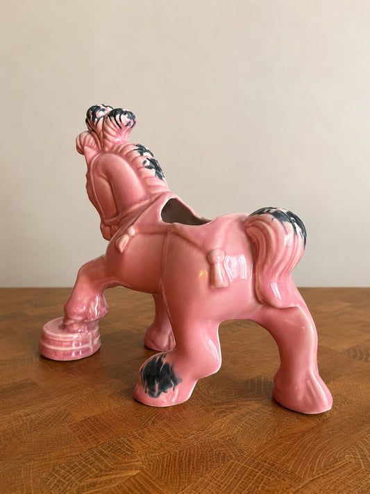 Odette | Vintage Ceramic Horse Planter/Vase