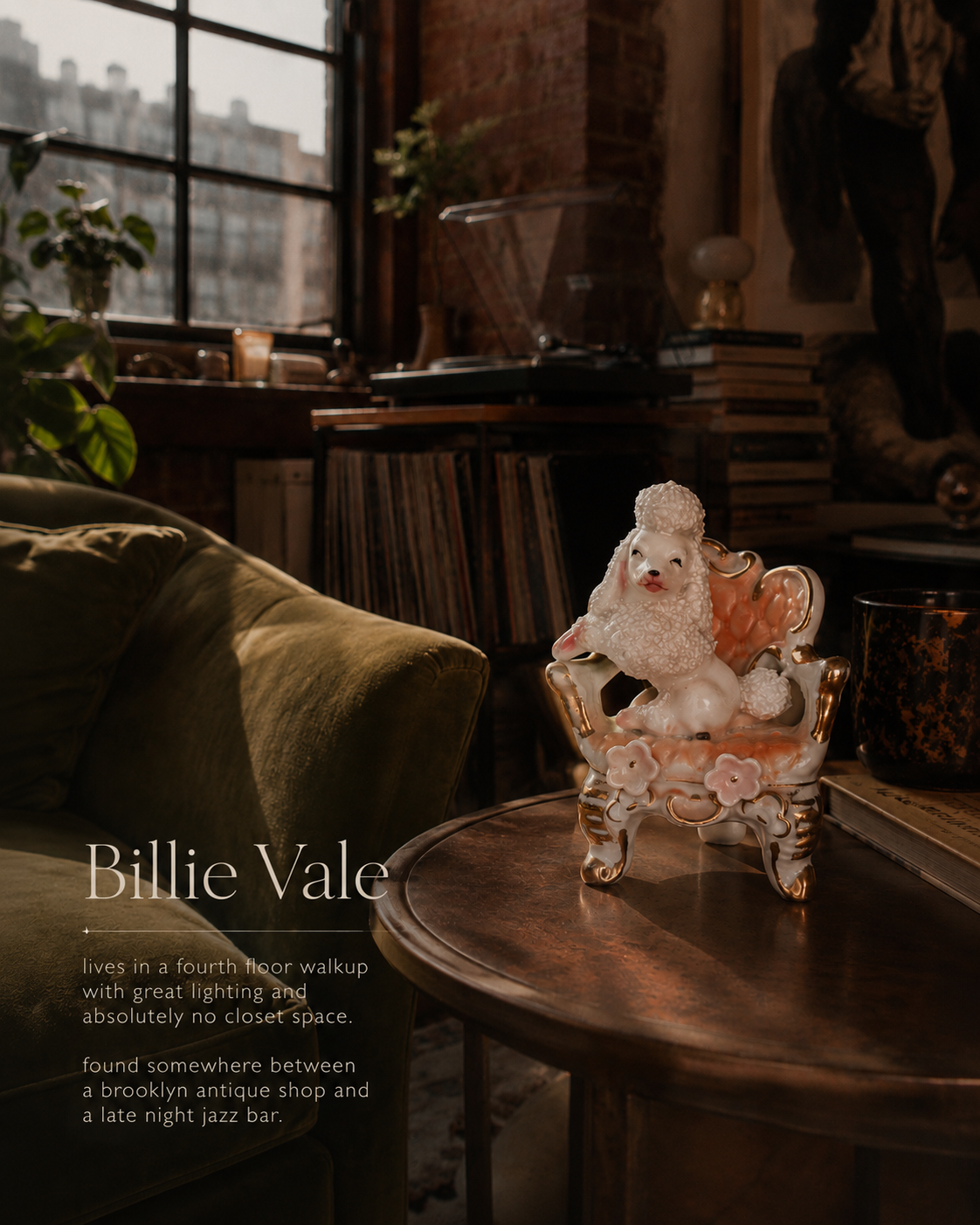 Billie Vale | Vintage Ceramic Poodle