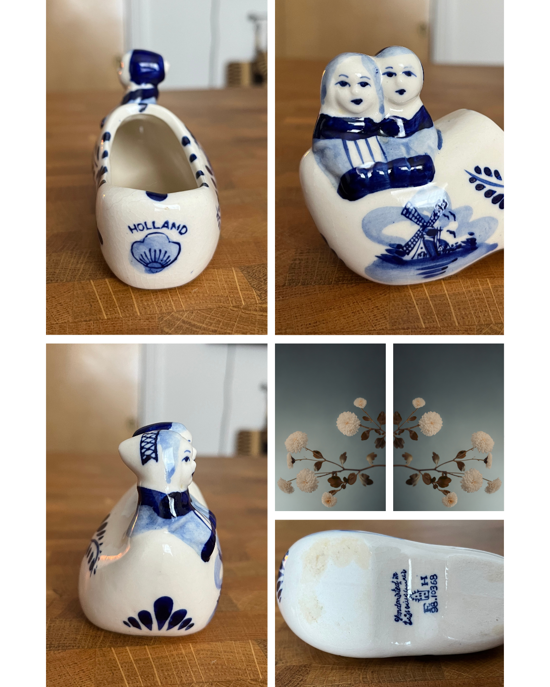Lotte & Bram | Hand Painted Dutch Ceramic Shoe