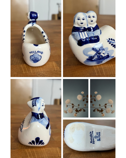Lotte & Bram | Hand Painted Dutch Ceramic Shoe