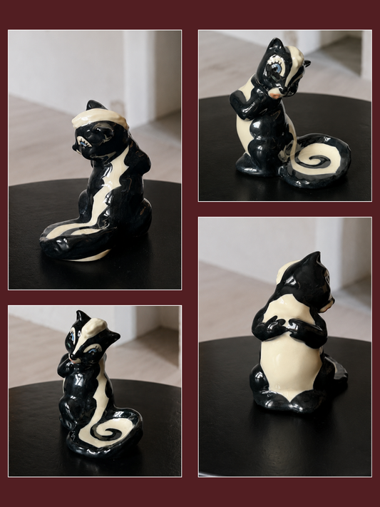 Delphine | Vintage Ceramic Skunk