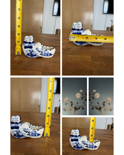 Lotte & Bram | Hand Painted Dutch Ceramic Shoe