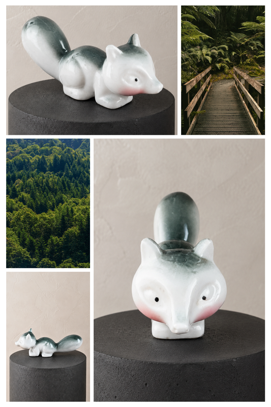 Wiley | Vintage Ceramic Squirrel Figurine