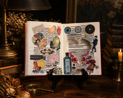 My Grand Pursuit | One-of-a-Kind Altered Book Art