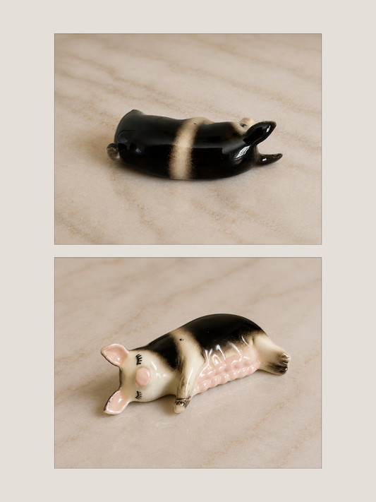 Babette | Vintage Ceramic Miniature Pig