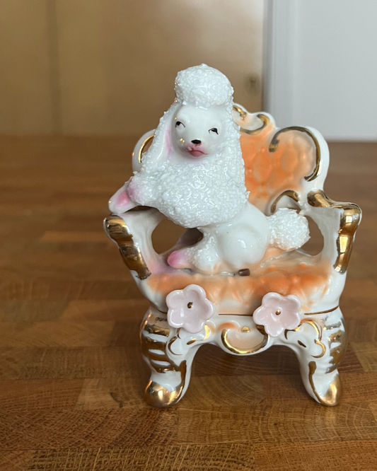 Billie Vale | Vintage Ceramic Poodle
