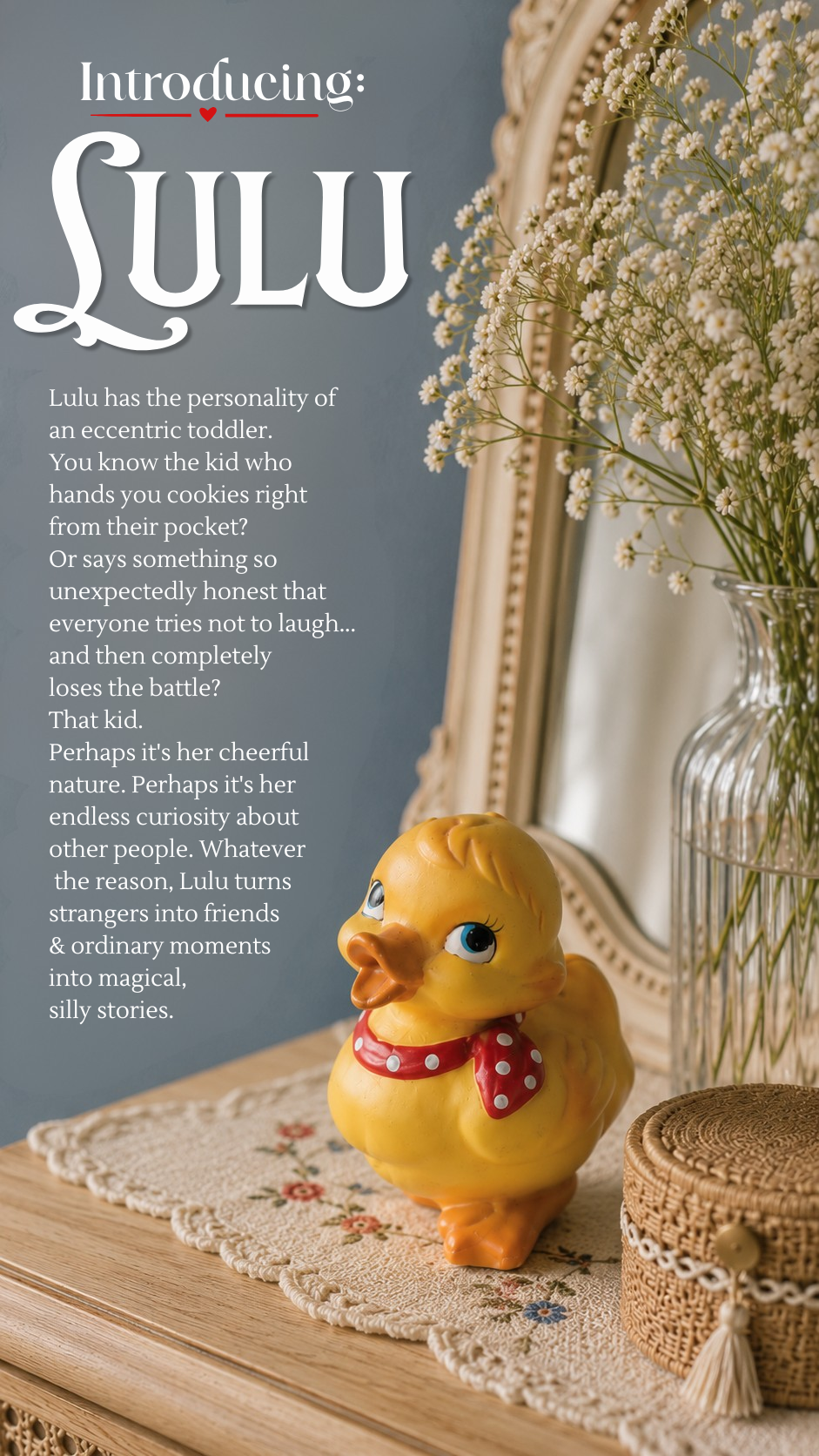 Lulu | Vintage Ceramic Duck