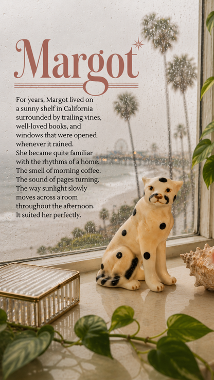 Margot | Vintage Ceramic Cheetah