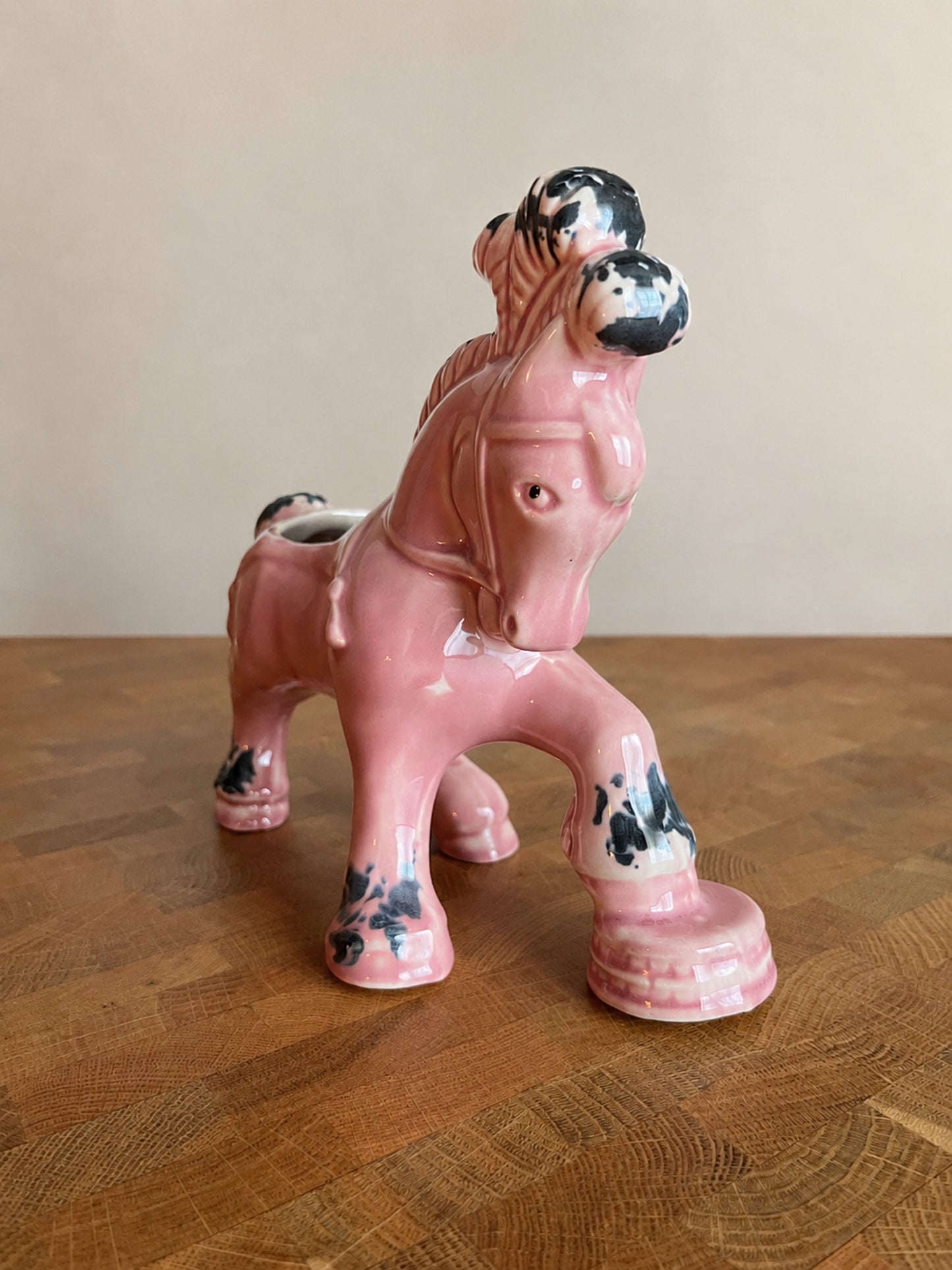 Odette | Vintage Ceramic Horse Planter/Vase