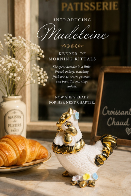 Madeleine | Vintage Napco Chicken