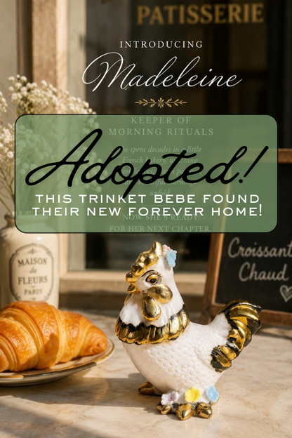 Madeleine | Vintage Napco Chicken