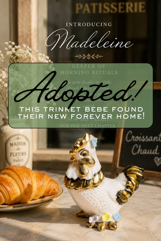 Madeleine | Vintage Napco Chicken