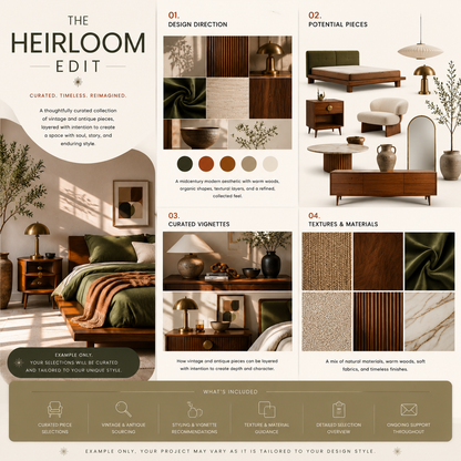 The Heirloom Edit | Full-Service Interior Design
