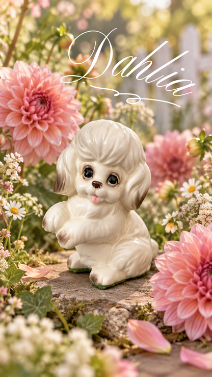 Dahlia | Vintage Josef Original Ceramic Dog
